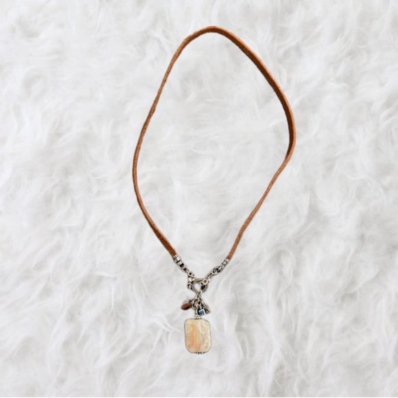 Leather Necklace - Picture 1 of 4